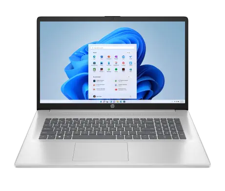 HP 17-CN4029NB, 17,3" FHD IPS, Intel Core 5-120U, 16GB, 512GB SSD, Windows 11 Home, Silver